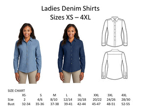 Design Your Own Denim Shirt _ Men's or Ladies Style