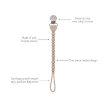Itzy Paci Strap™ Silicone One-Piece Pacifier Clips