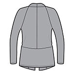 Ladies Cardigan with Dunklin Central Office Embroidery