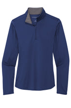 Women's Port Authority® Silk Touch™ Performance 1/4-Zip- w/ STL Agribusiness Logo