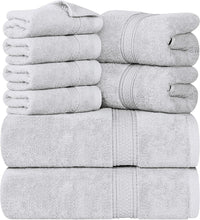 8 Piece Monogrammed Towel Set