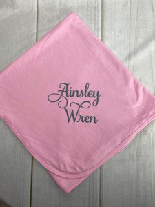 Premium Super Soft Cotton Baby Blanket - Pink