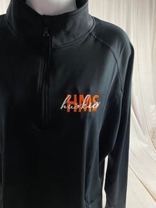 Ritenour Huskies -Women's Sport-Tek® Sport-Wick® Stretch 1/2-Zip Pullover