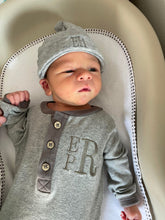Boy Coming Home or Hospital Outfit and Hat Set  -  Burt's Bees Baby
