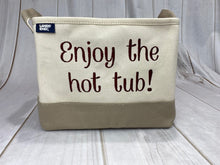 Canvas Tote with Custom Wording