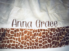 Giraffe - Lovie / Security Blanket/ Cuddle Blanket - 20" Long