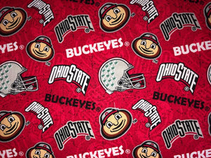 Ohio State Buckeyes Fabric