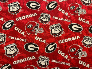 Georgia Bulldogs Fabric