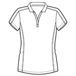 Port Authority® Ladies Diamond Jacquard Polo -embroidery included