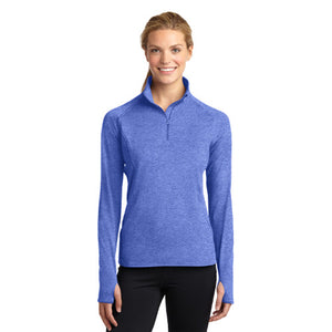 Women's Sport-Tek® Sport-Wick® Stretch 1/2-Zip Pullover