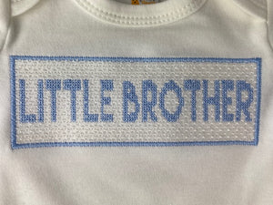 Big Brother or Big Sister Faux Smocked T-Shirt
