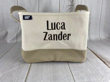 Canvas Tote with Custom Wording