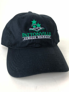 Black Nike Unstructured Twill  Hat w/Pattonville Logo