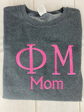 Sorority Mom Sweatshirt Sizes S to 3X