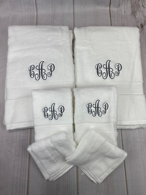 THICK Embroidered Bath Towel Custom Towel Personalized -   Embroidered bath  towels, Monogram towels, Personalized bath towels