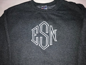 Prospects Softball Team Order - Outlined Monogram Sweatshirt
